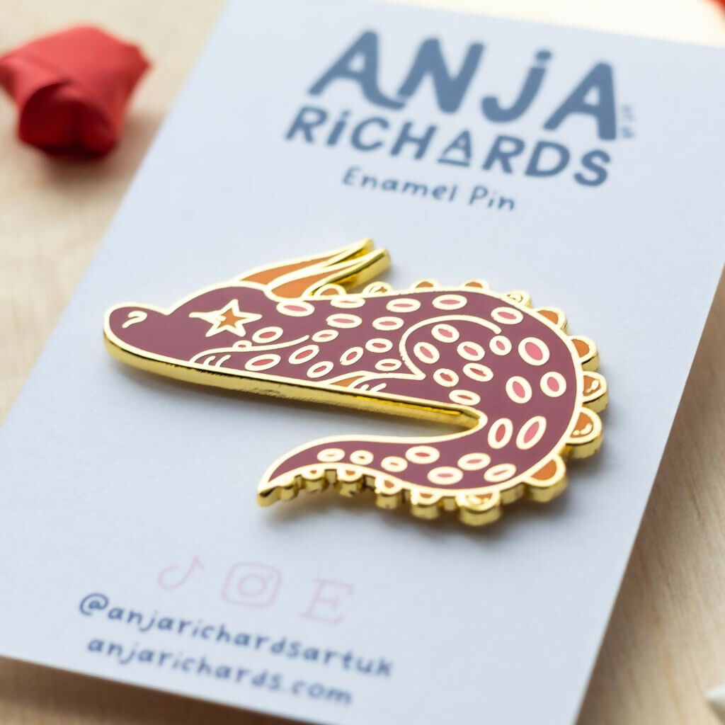 Nimbus the Dragon Enamel Pin