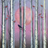 The Birds 16"x16" Print