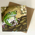 Shimmering Tree Frog - Greetings Card