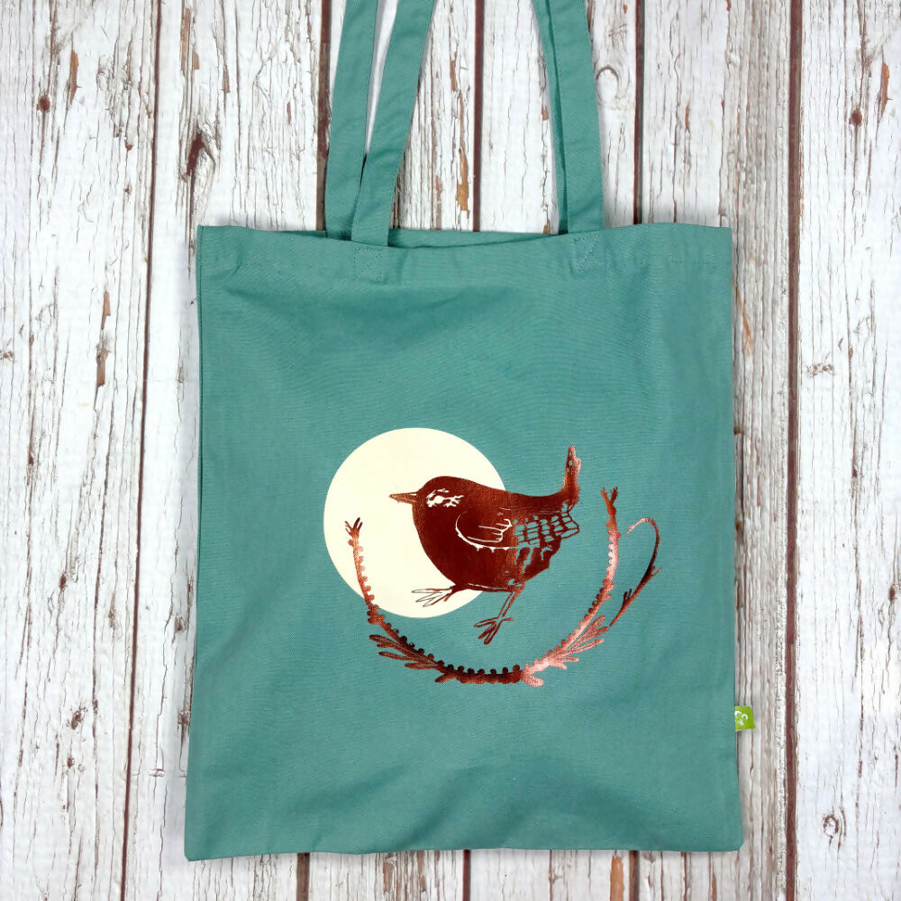 Wren Thick Organic Cotton Tote Bag