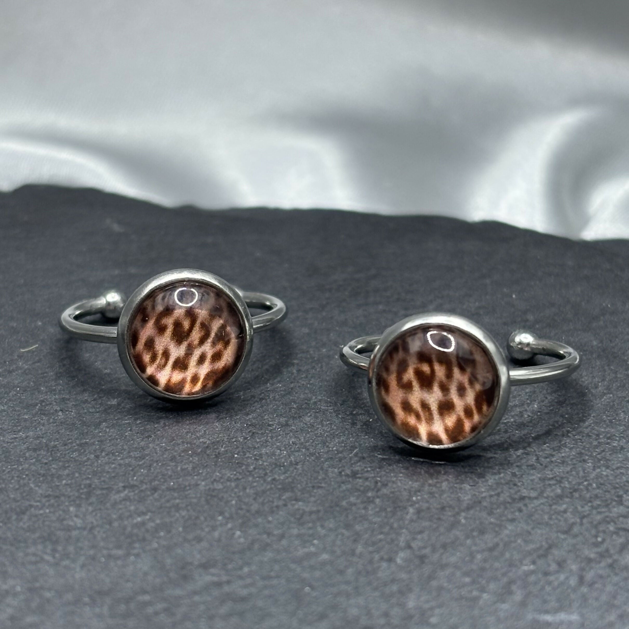 Pattern Silver Ring