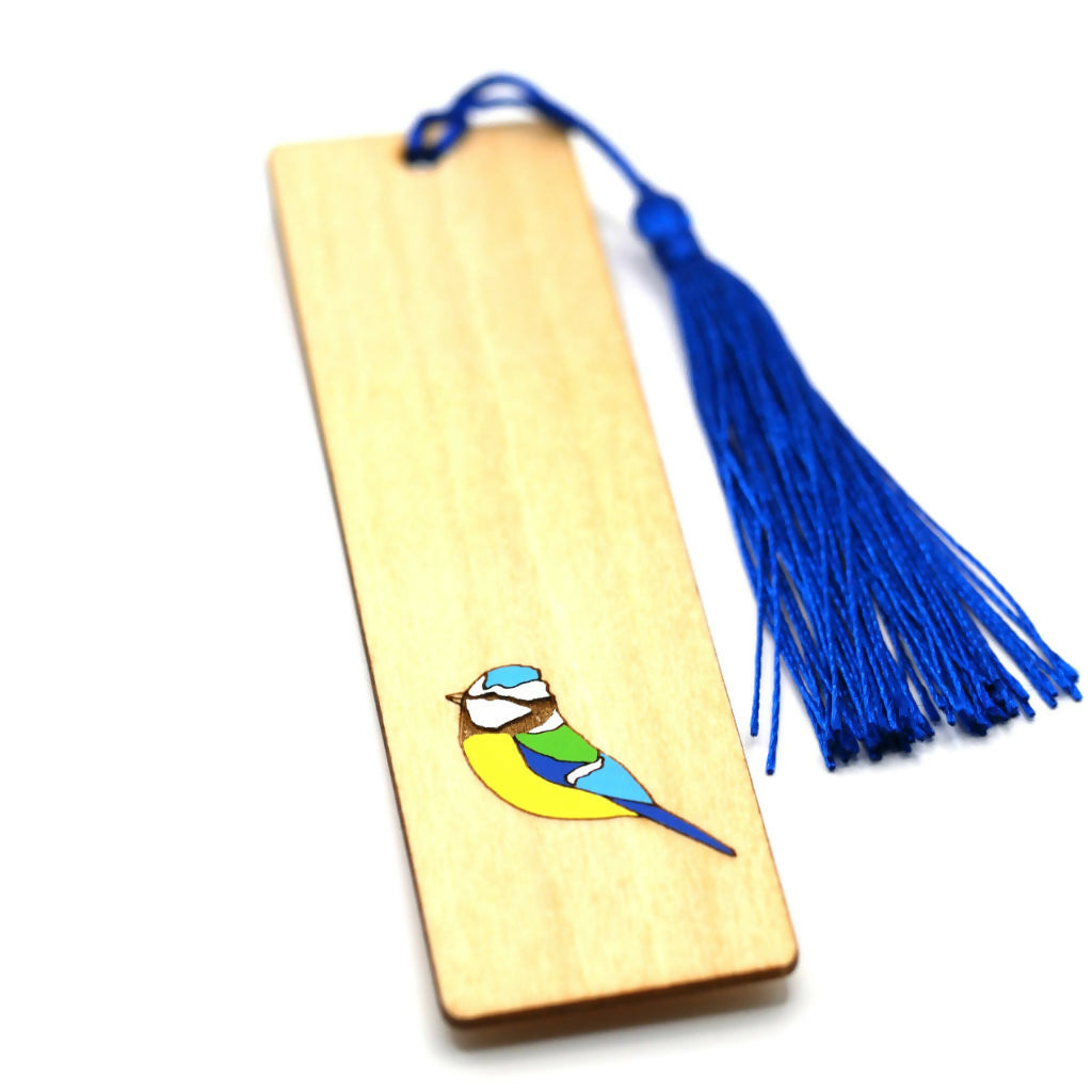 Blue Tit Bookmark