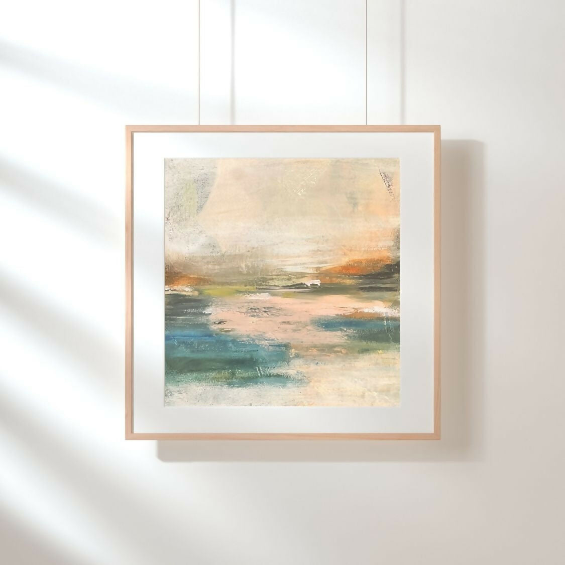 Landscape inspired abstract art giclee print Moments Between Part 2