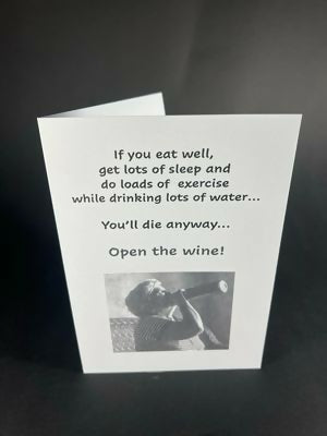 Open the Wine - Cheeky Card