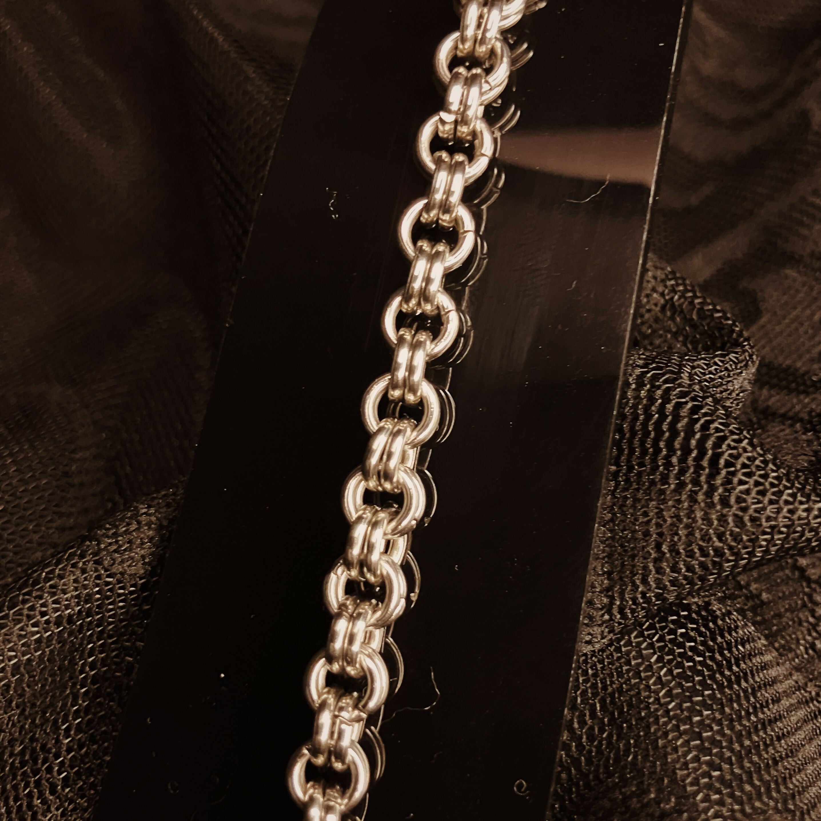 YORK BRACELET - STAINLESS STEEL CHAINMAIL