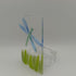 Fused Glass Dragonfly Tealight Holder
