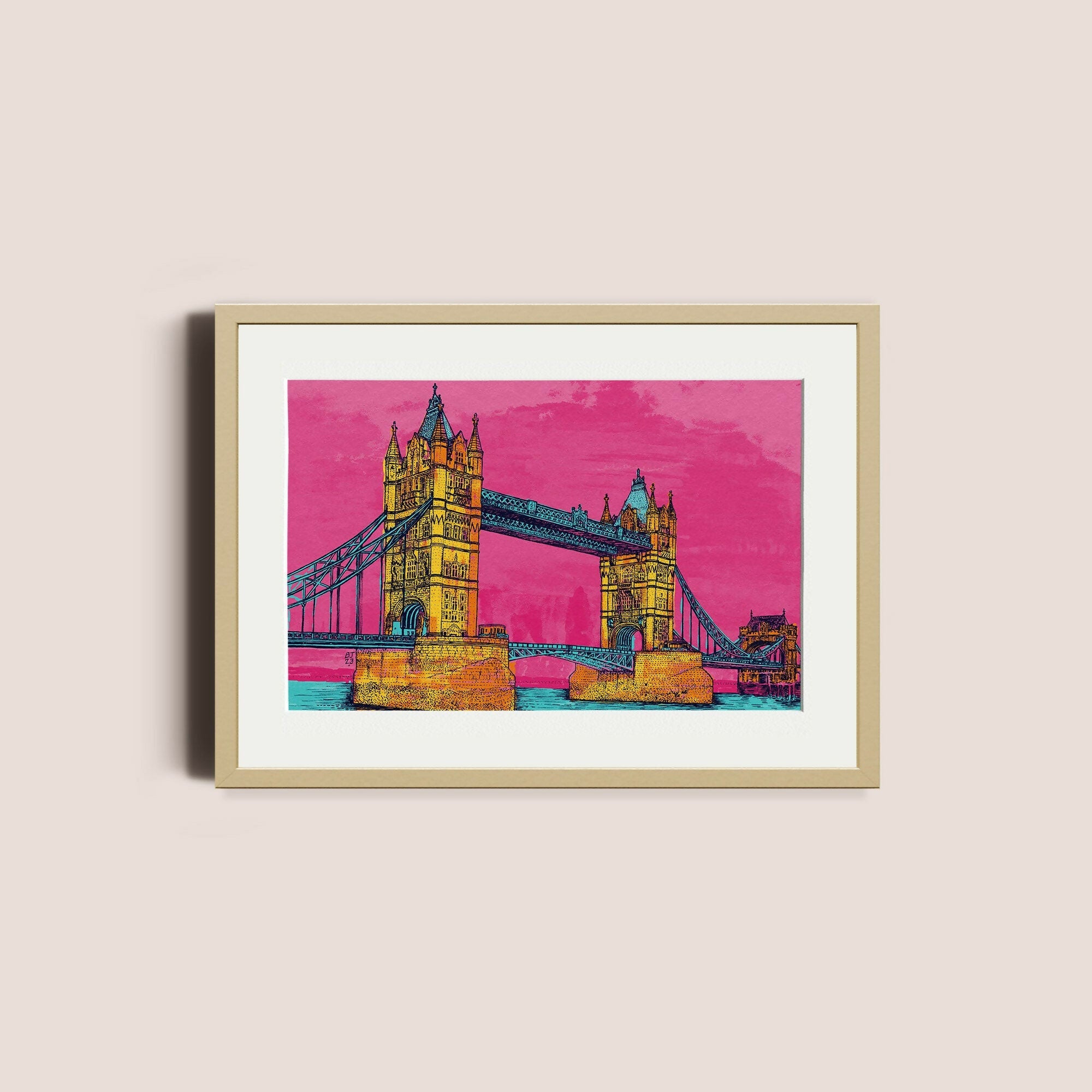 Tower Bridge London Art Print
