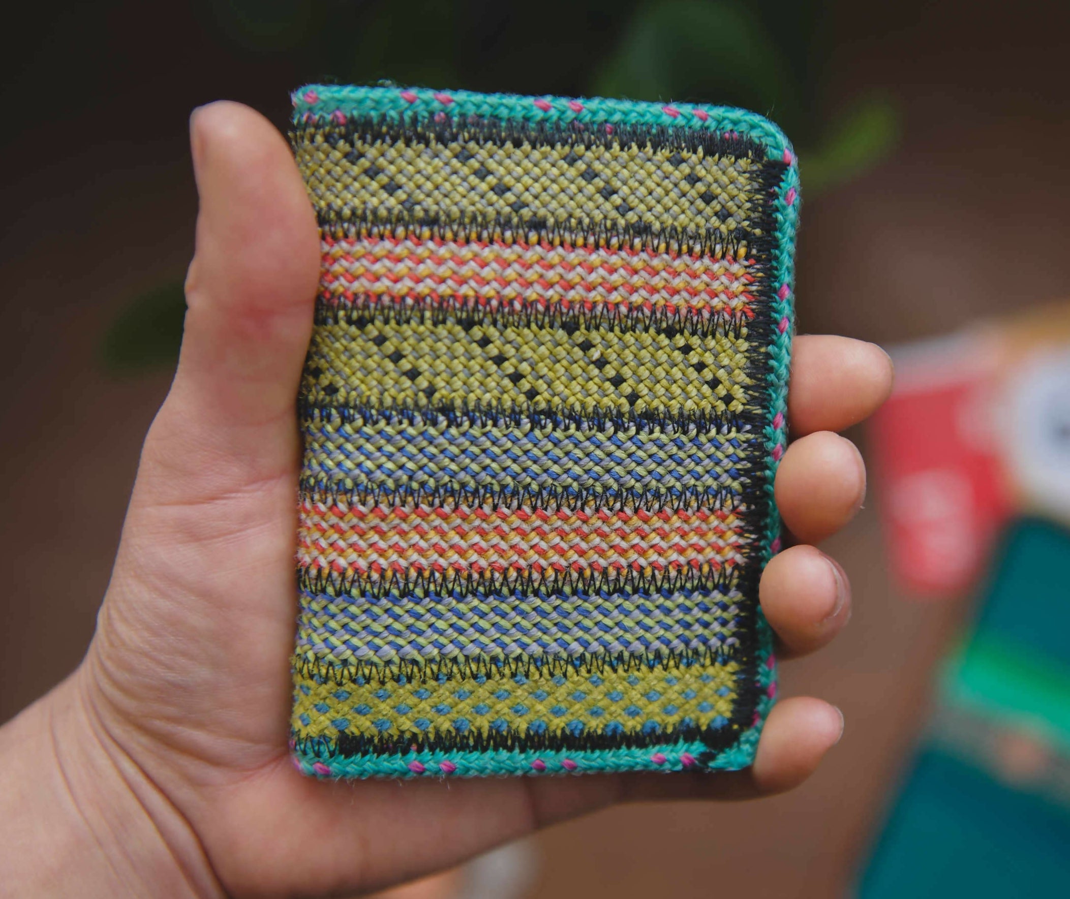 Recycled Climbing Rope Card Wallet