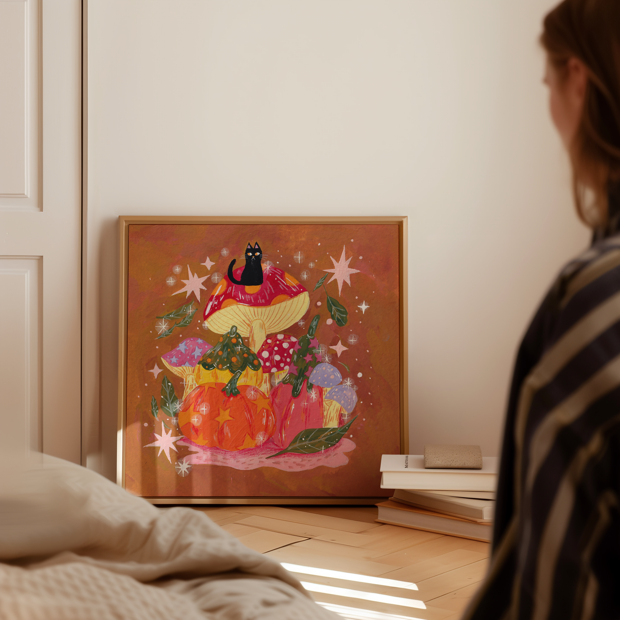 "It's Autumn Time!" Art Print