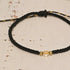 Citrine Birthstone Bracelet; Single Crystal Macrame Adjustible November Gift Bracelet