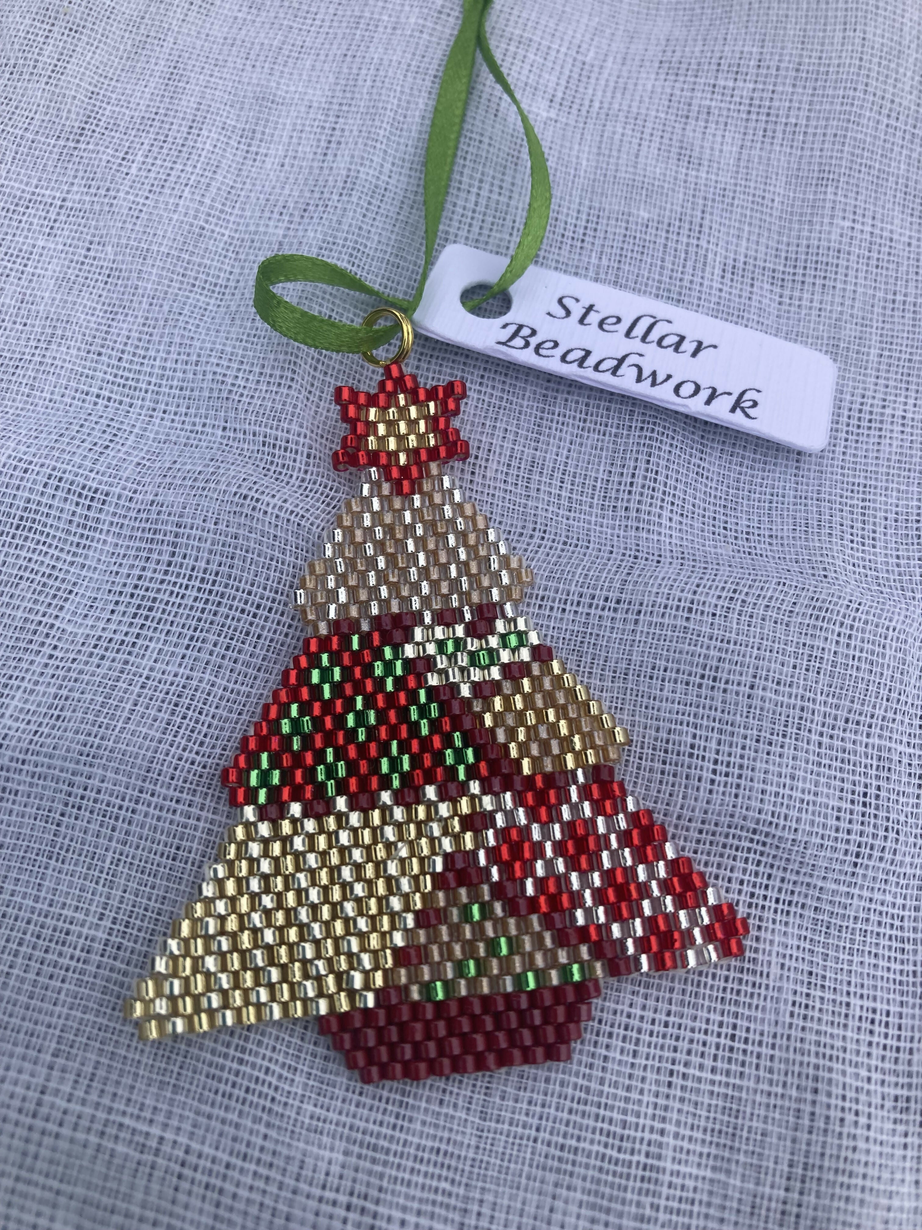 Patchwork Christmas Tree Decoration