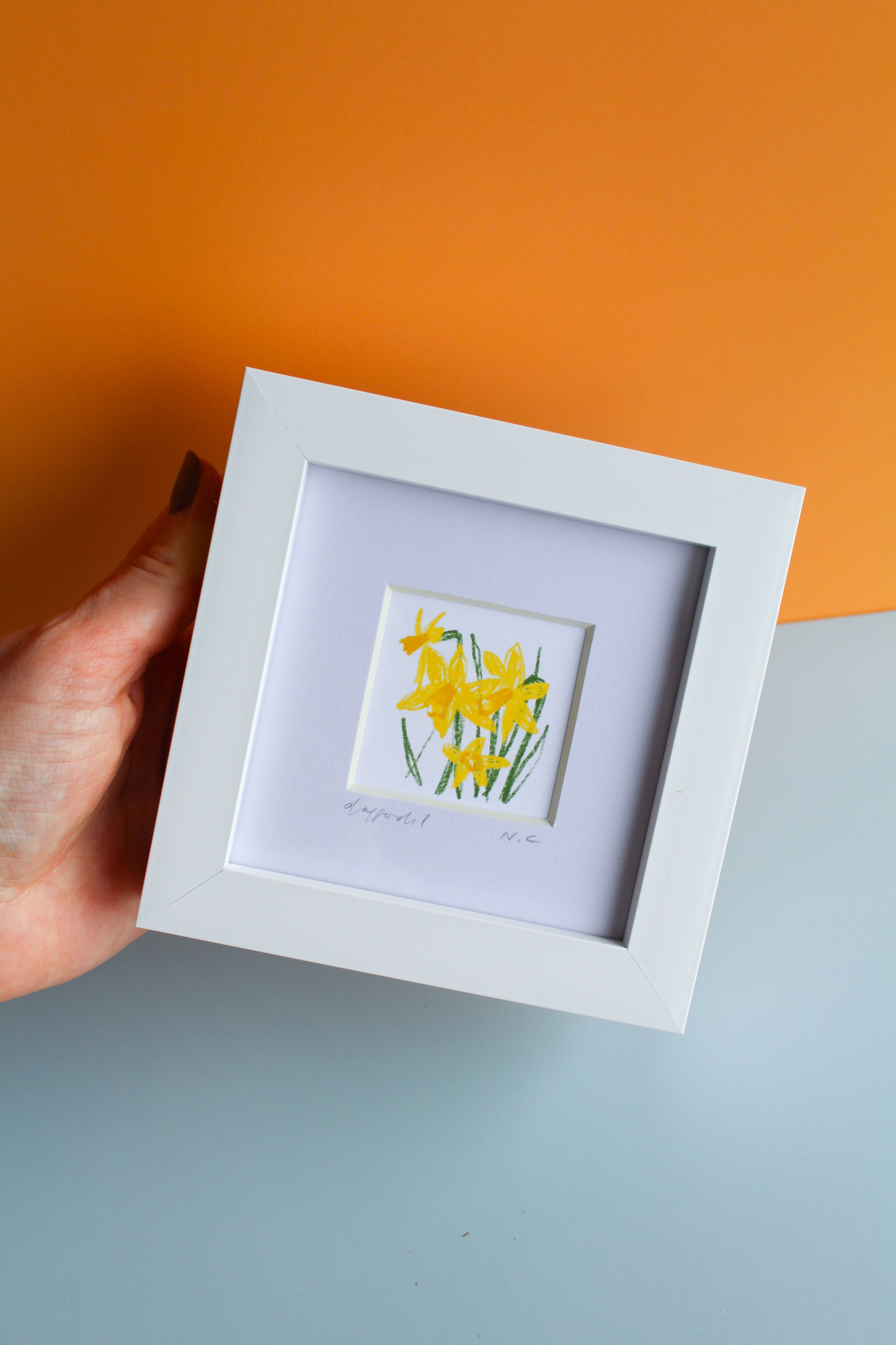 Daffodils Mini Print