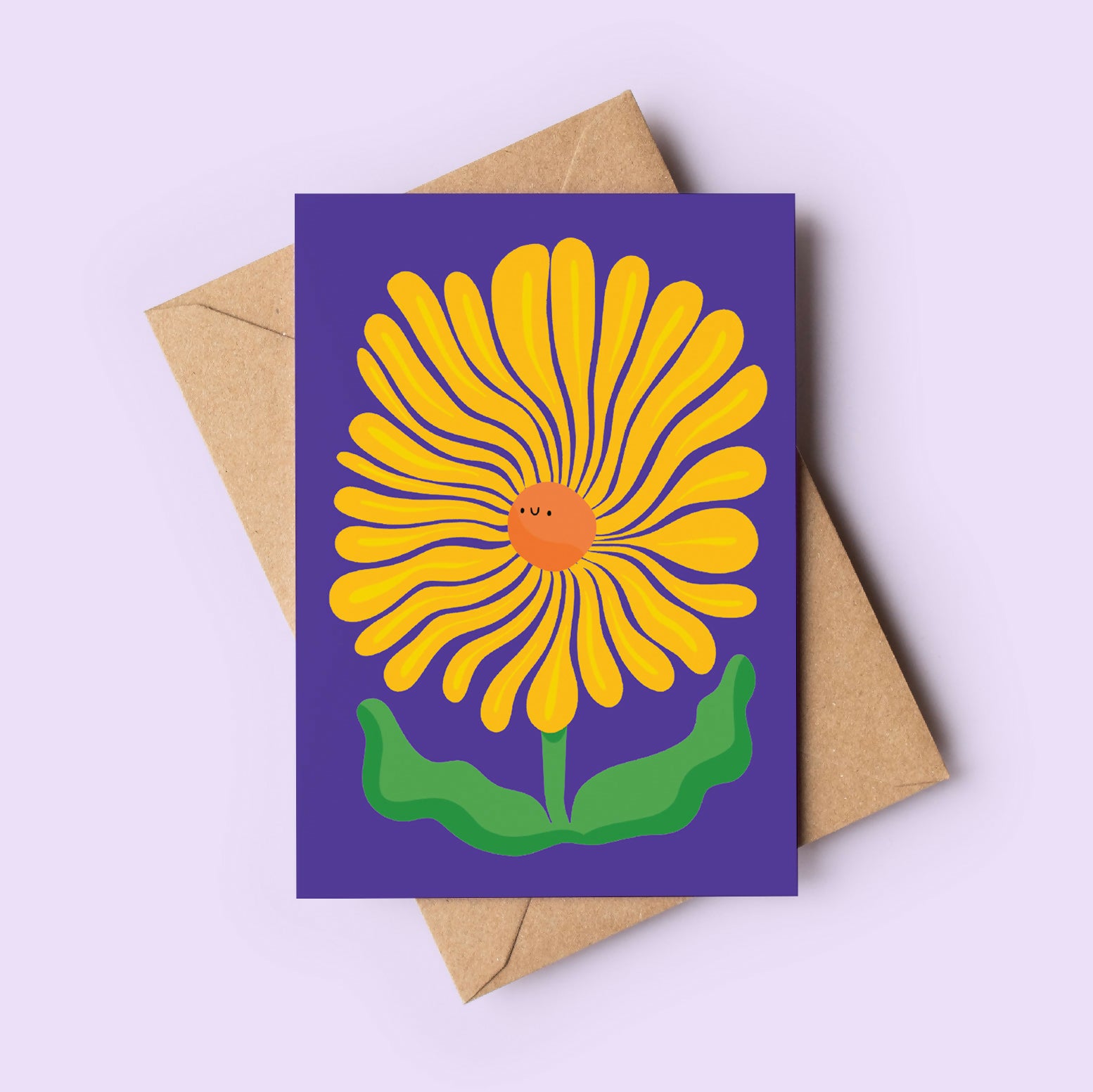 a6-card-yellow-happy-flower