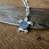 Handmade Sea Turtle Necklace With Kyanite