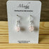 Sterling Silver with Natural Gemstones Earrings