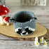 Crochet Miniature Raccoon Basket