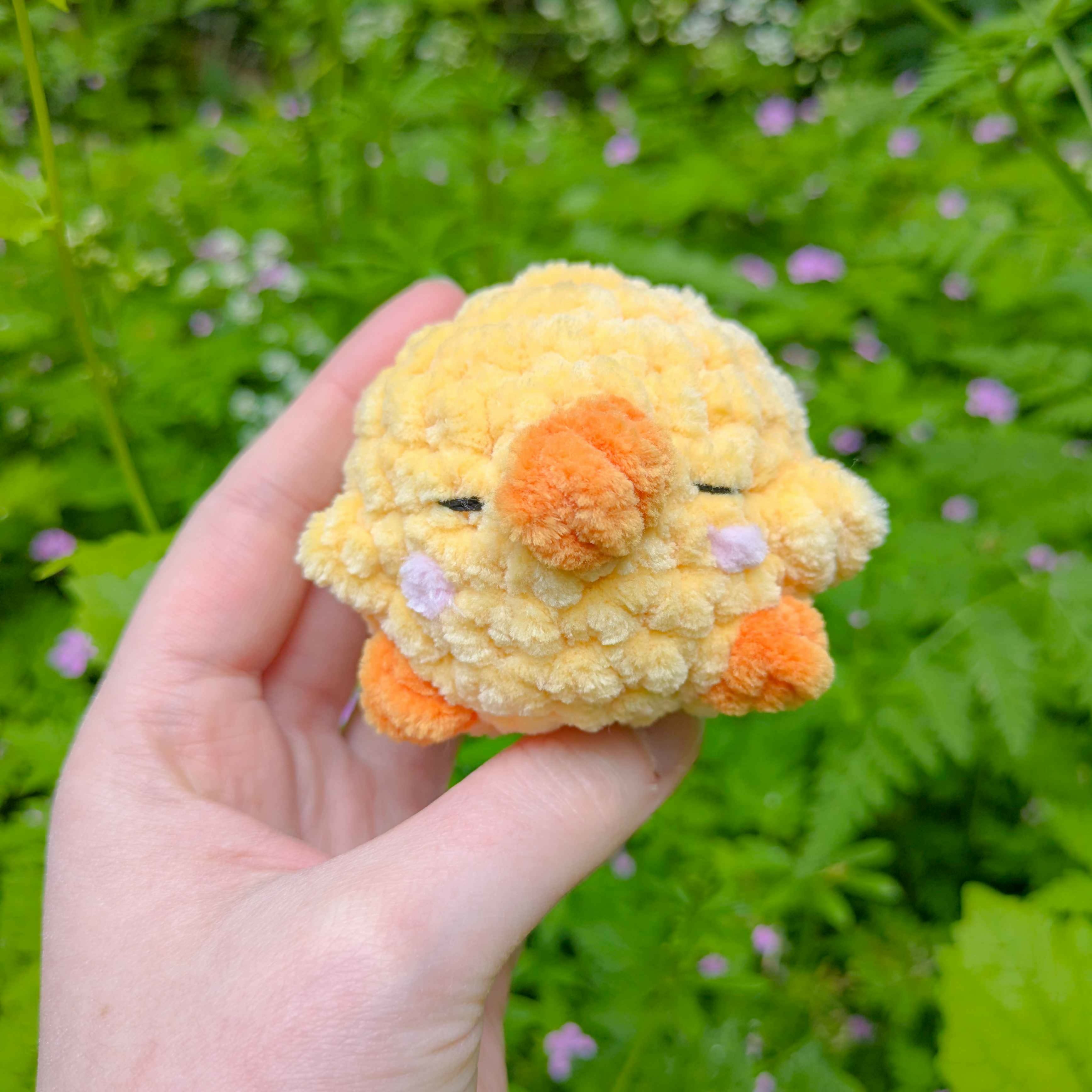 Chick Puff Pud - Crochet Plushie