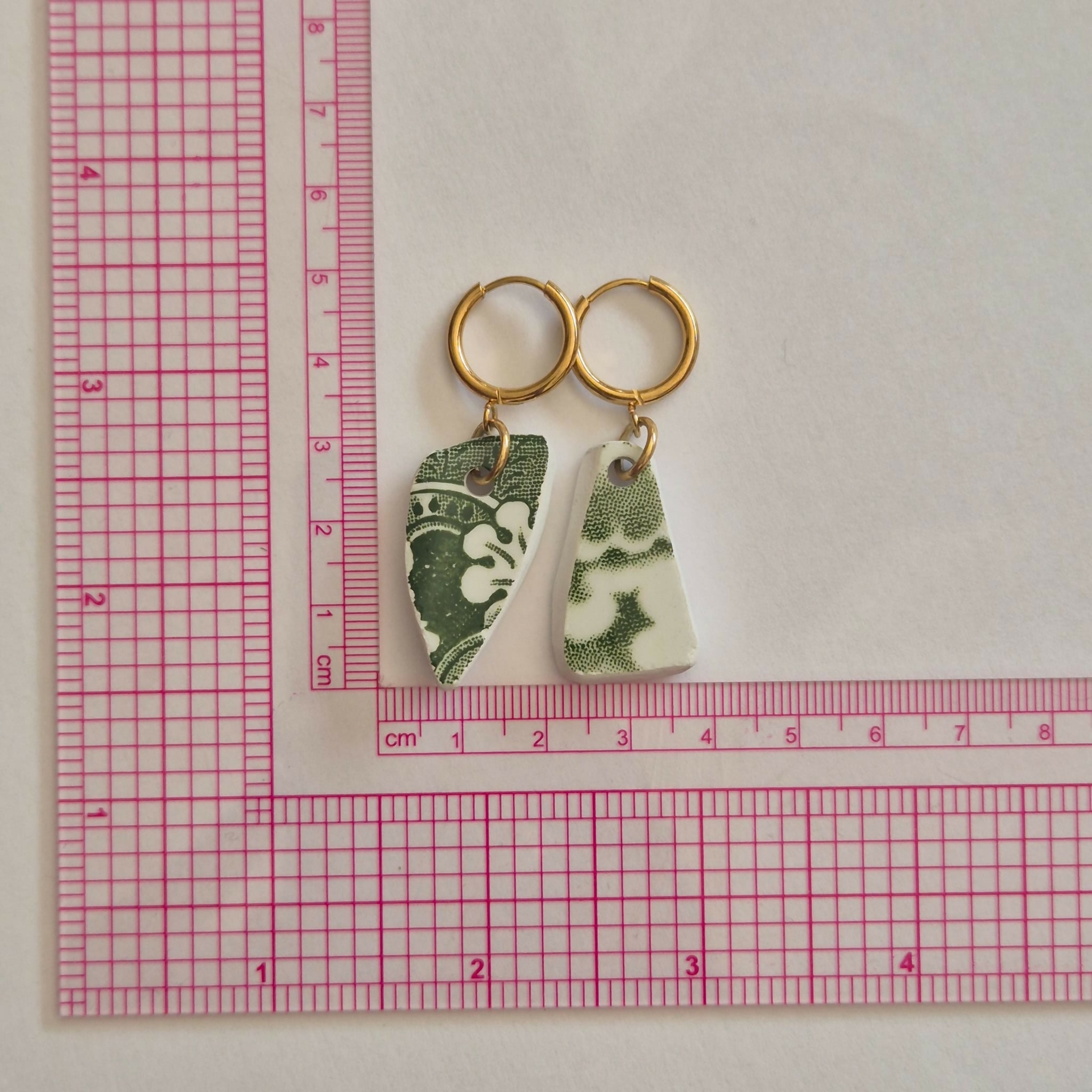 Recycled Ceramic Earring