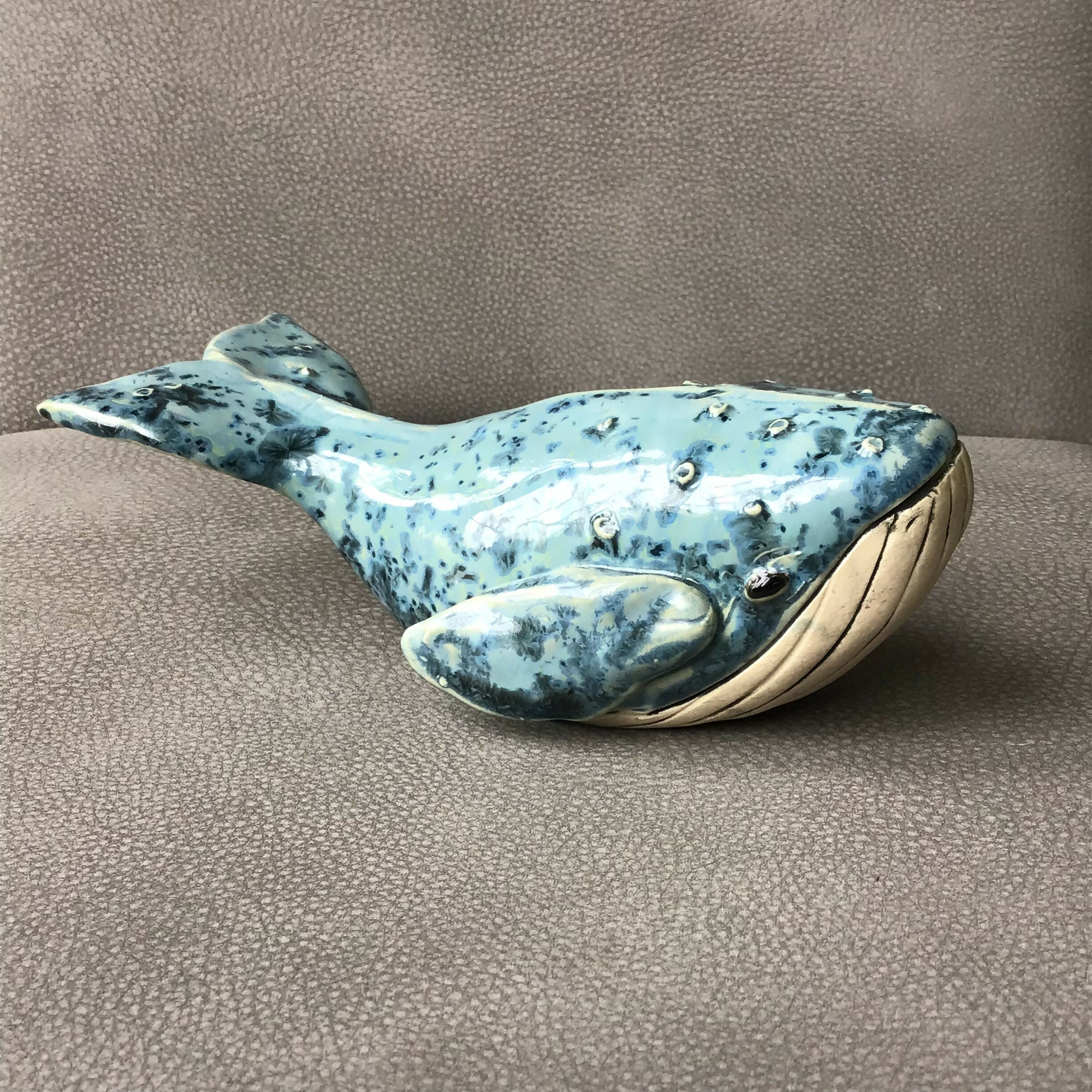Crystal Whale Sculpture