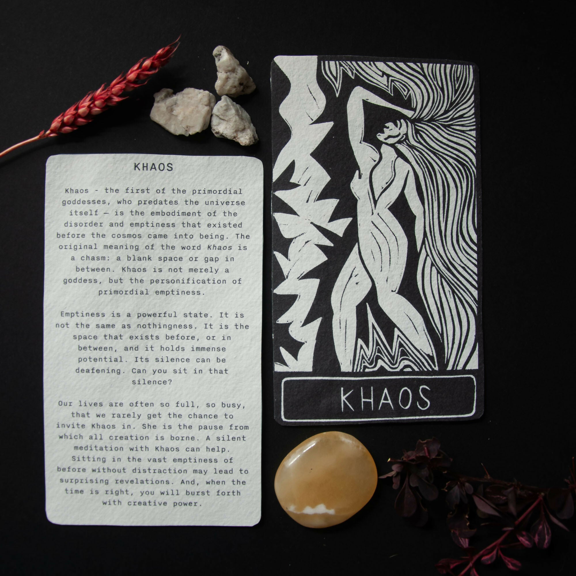 KHAOS GODDESS ALTAR CARD