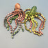 3D Printed MEDIUM: Articulated Sensory Fidget Animals friends Octopus (Metalic Rainbow) 14cm