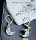 Crescent moon earrings