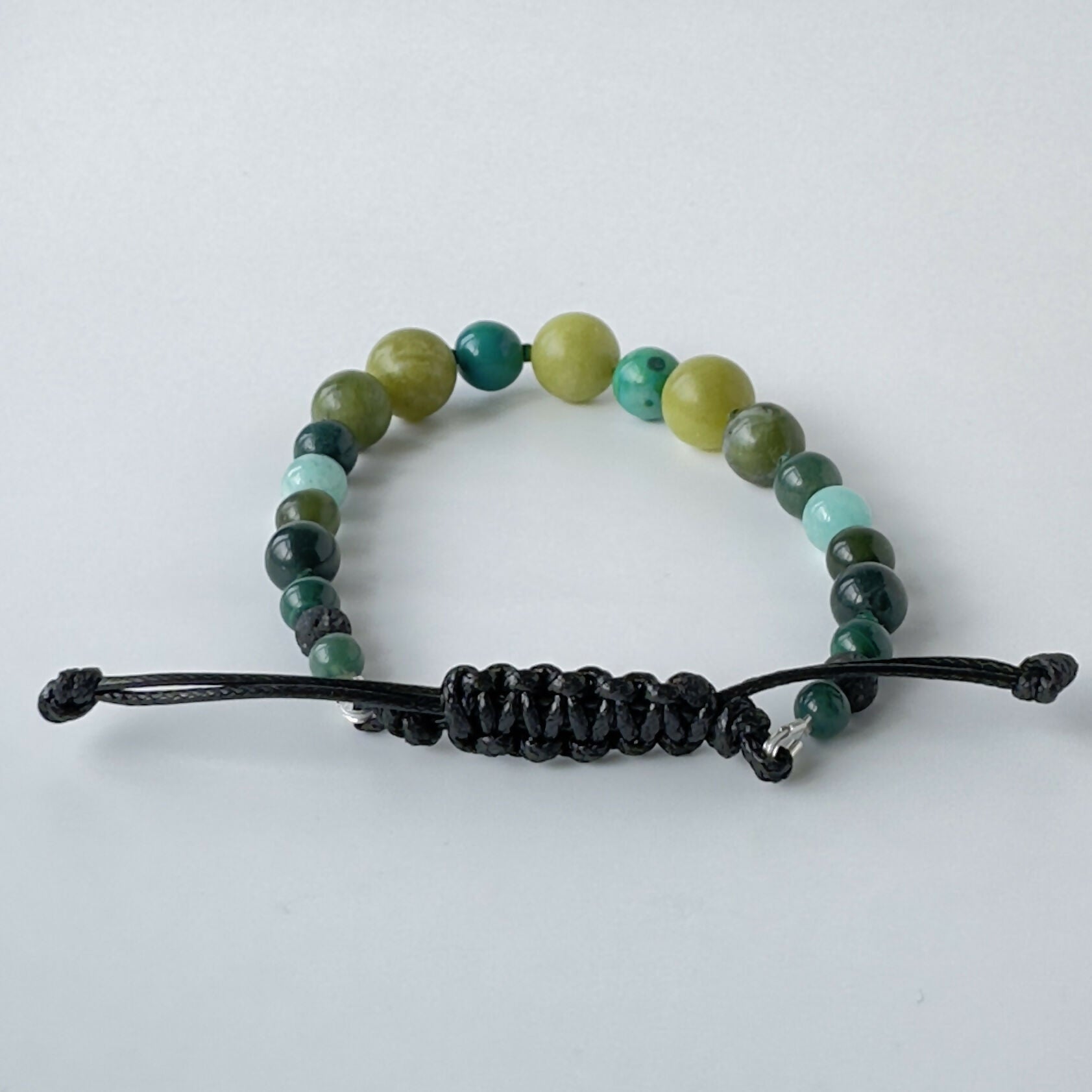 TRUST EXTENDED BRACELET | STERLING SILVER & STONE BRACELET FOR CONNECTION