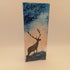 Fused Glass Silhouette Stag Tealight