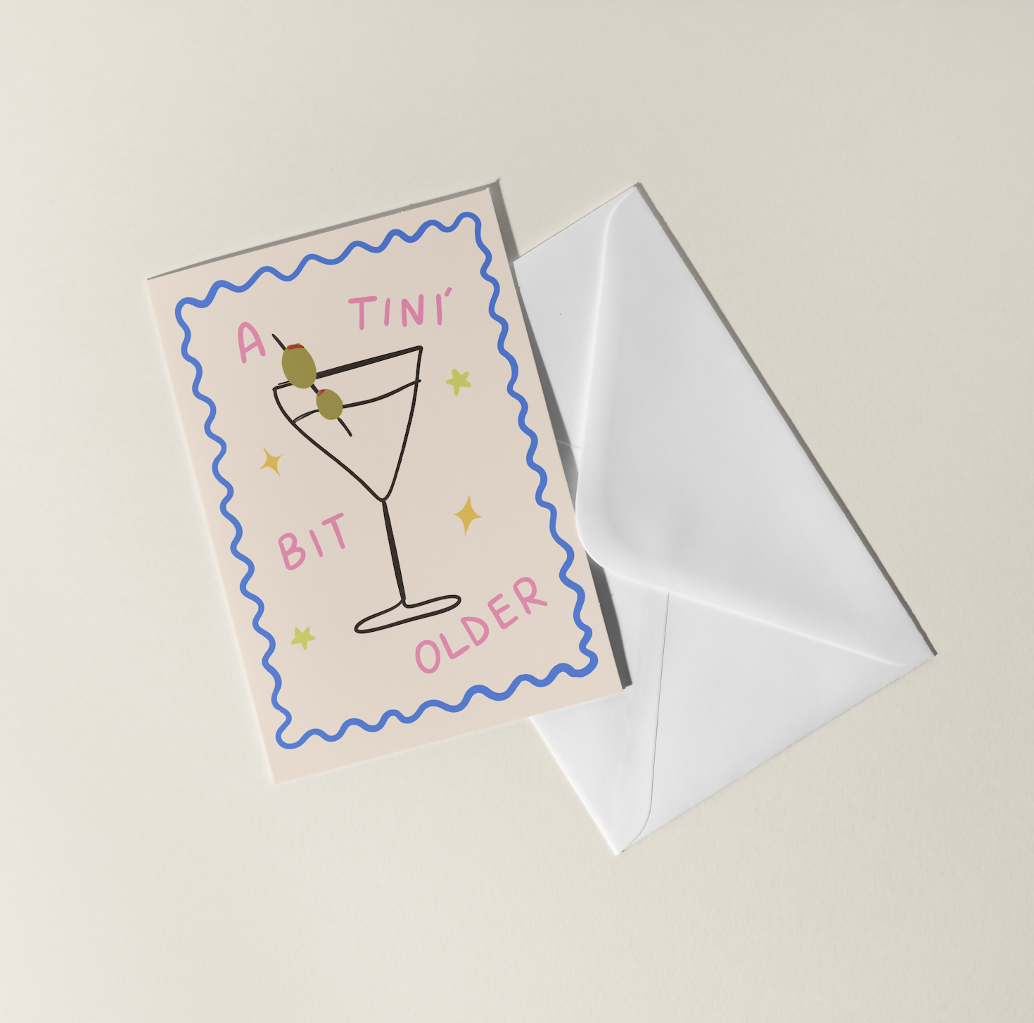 Tini' Bit Older Greetings Card