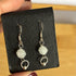 Sterling Silver Gemstone Drop Earrings