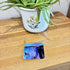 Coaster 9cm Square Abstract Landscape 'Blue day'