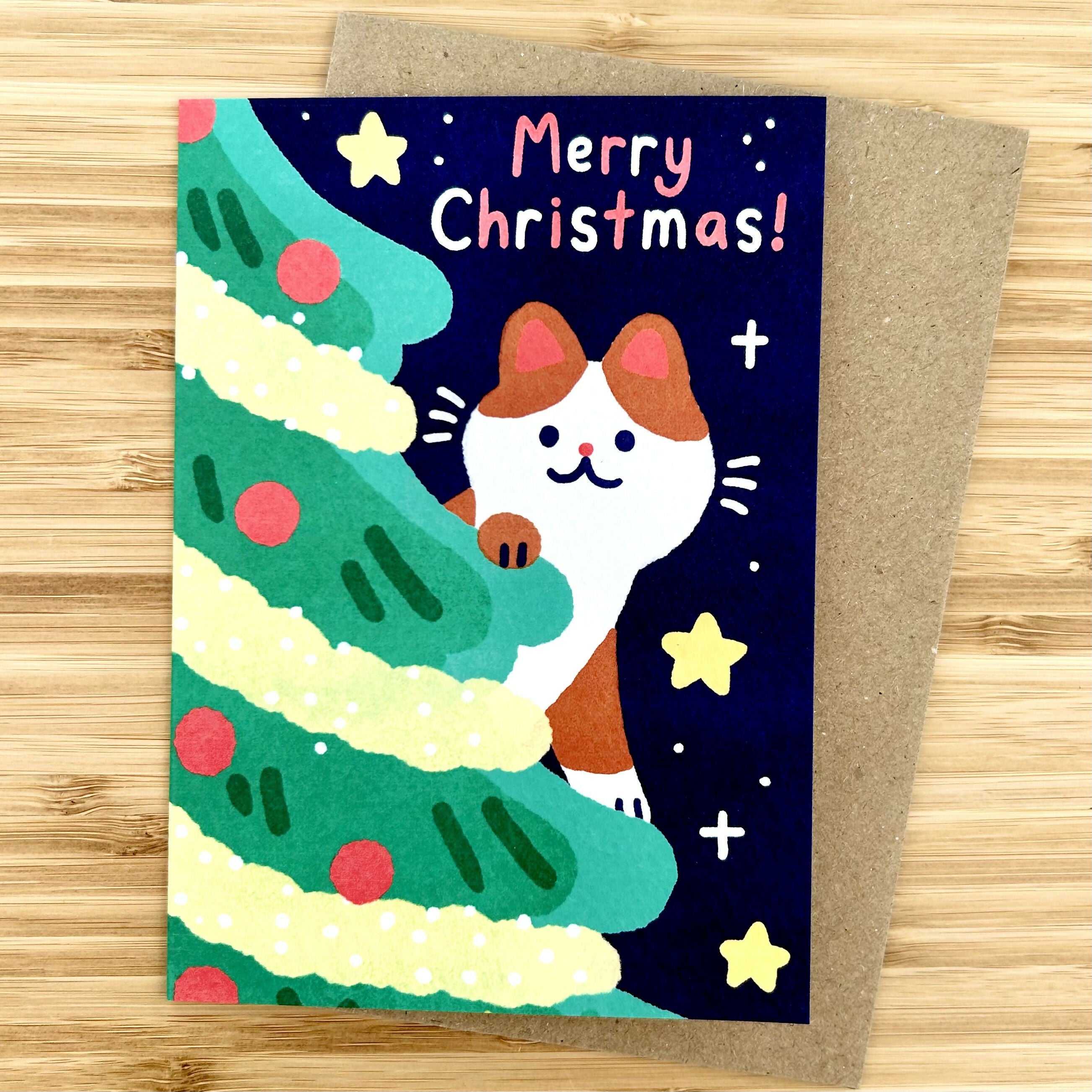 Cat Christmas Card Pack