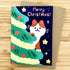 Cat Christmas Card Pack