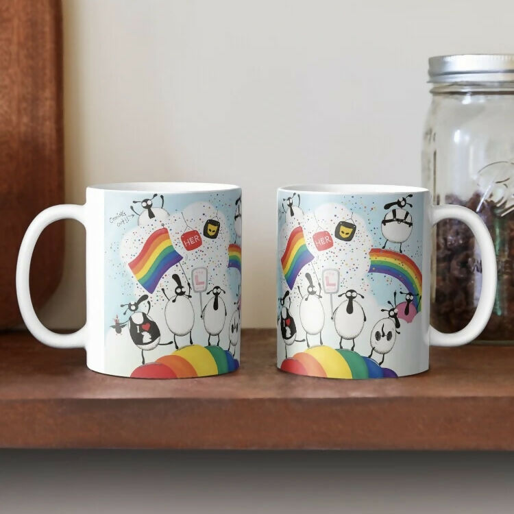 Gays And Baasexuals Ceramic Mug