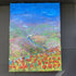 Poppies by the Beck #2 Original Oil Painting On Canvas