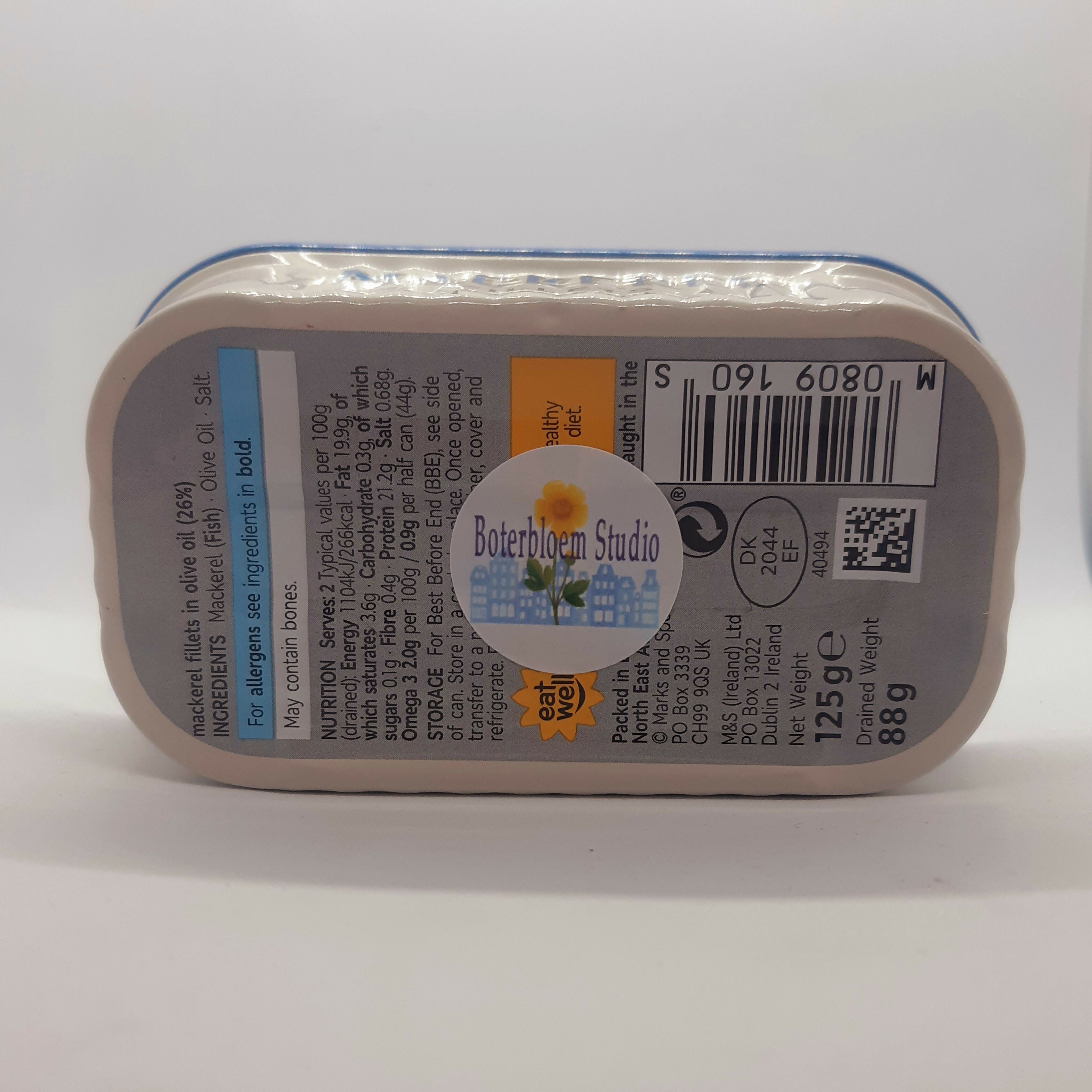 Colourful Dutch House Row Metal Tin