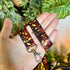 Ruby Leaves Lanyard