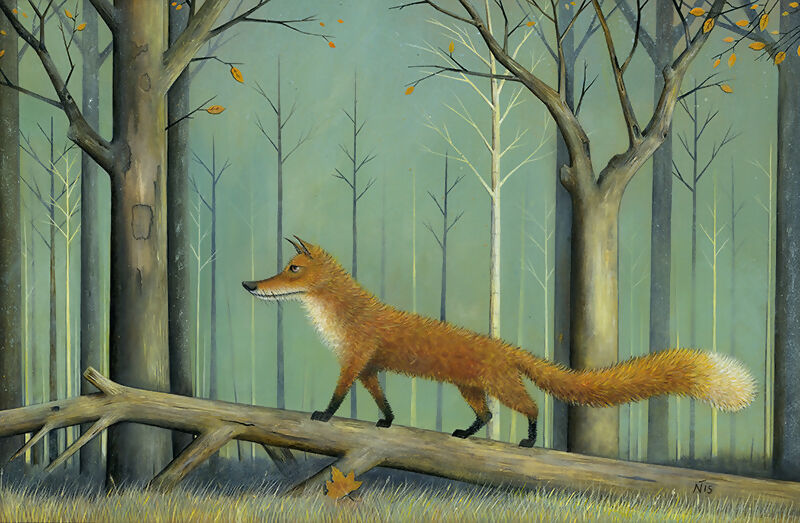 Mr Fox Ltd Edition 20"x16" Print