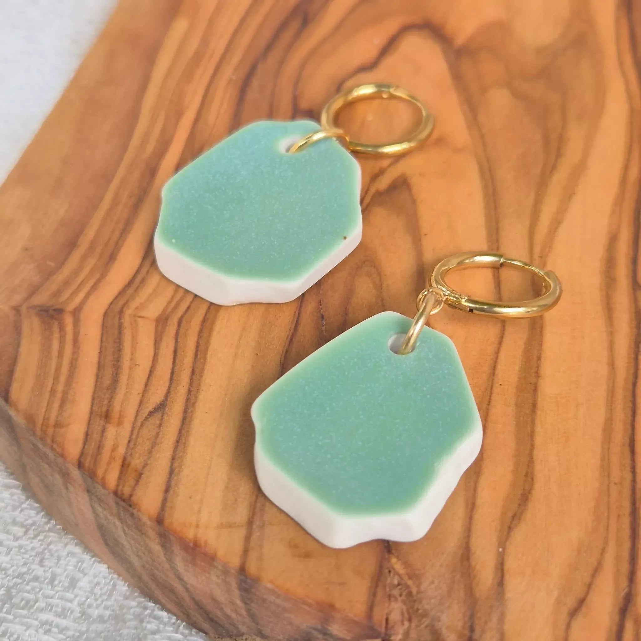Recycled Ceramic Earring