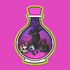 Sticker - Witches Cat