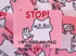 Stop I'm Overwhelmed Vinyl Sticker