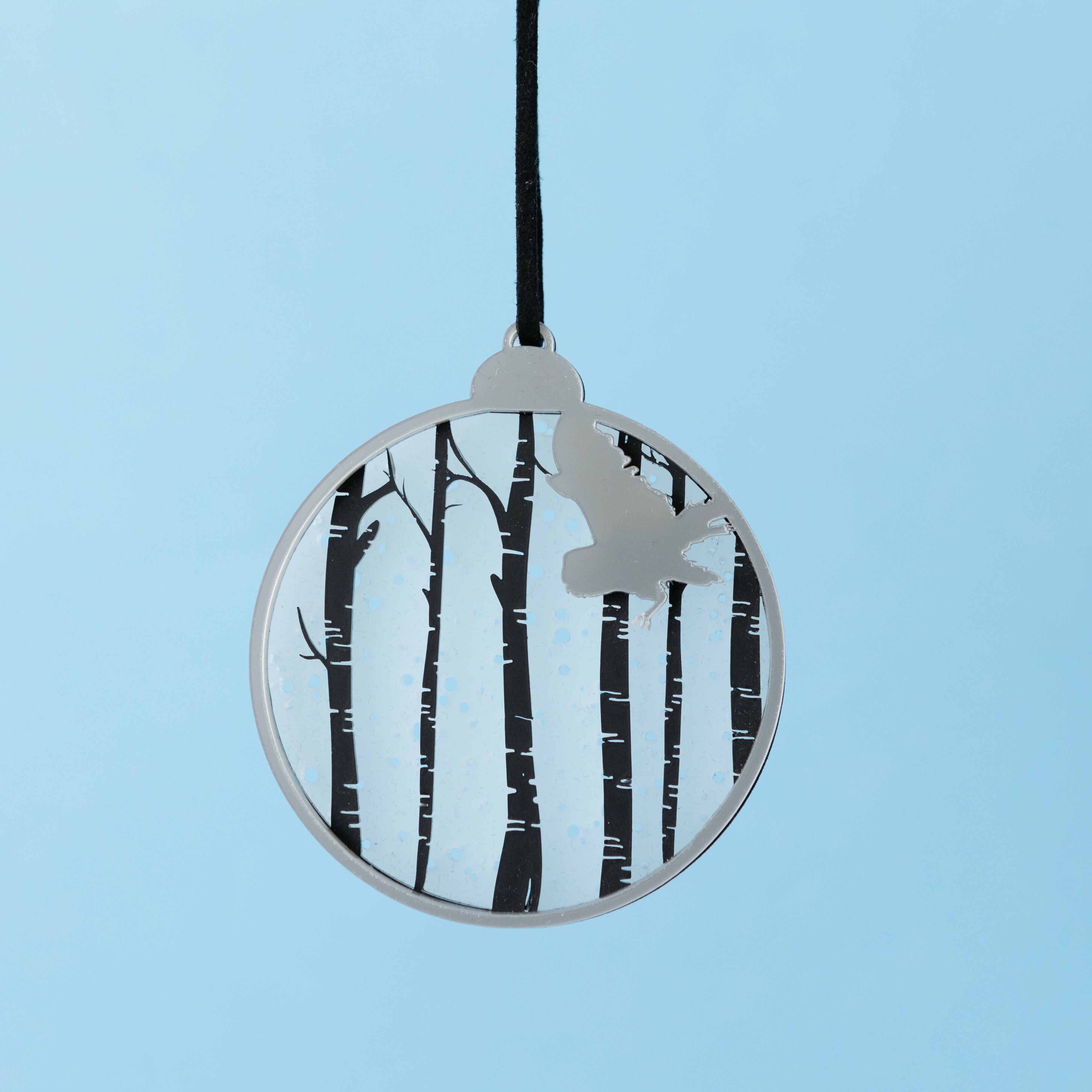 Owl Winter Woodland Bauble