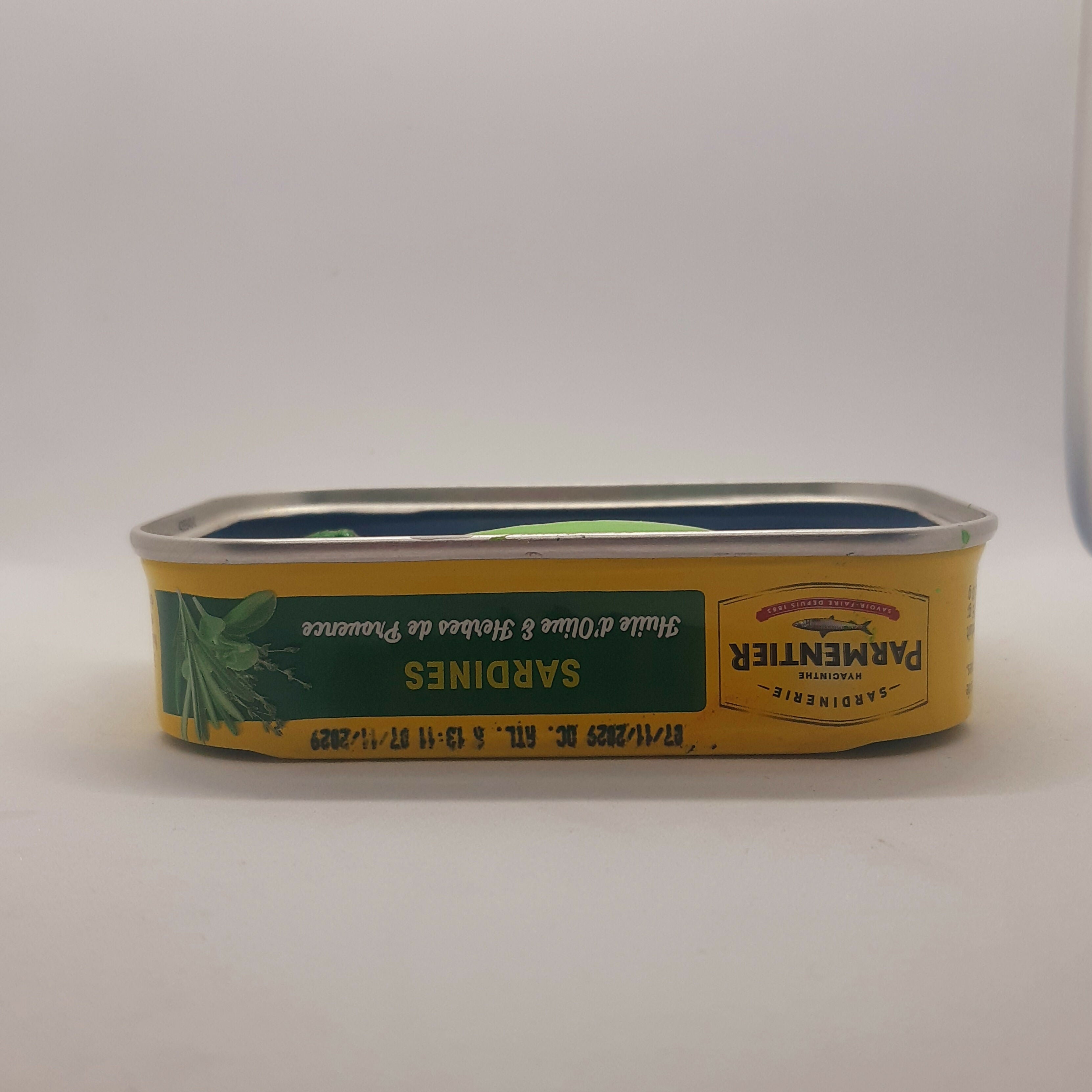 Clay House and Trees Diorama Tin