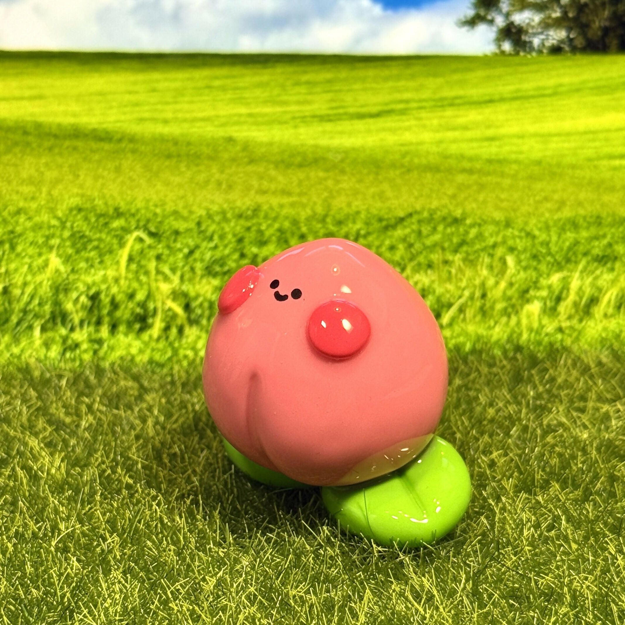 Peach Friend Figure