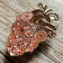 Floral Heart Pin Badge