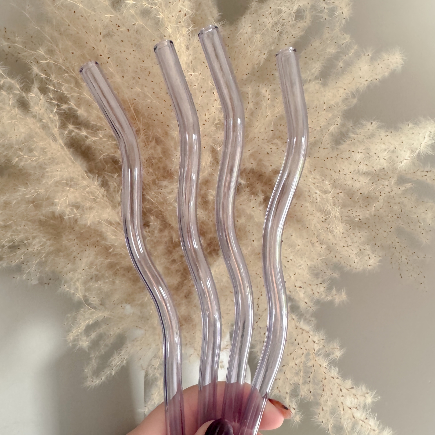 Wavy Glass Straw Upgrade