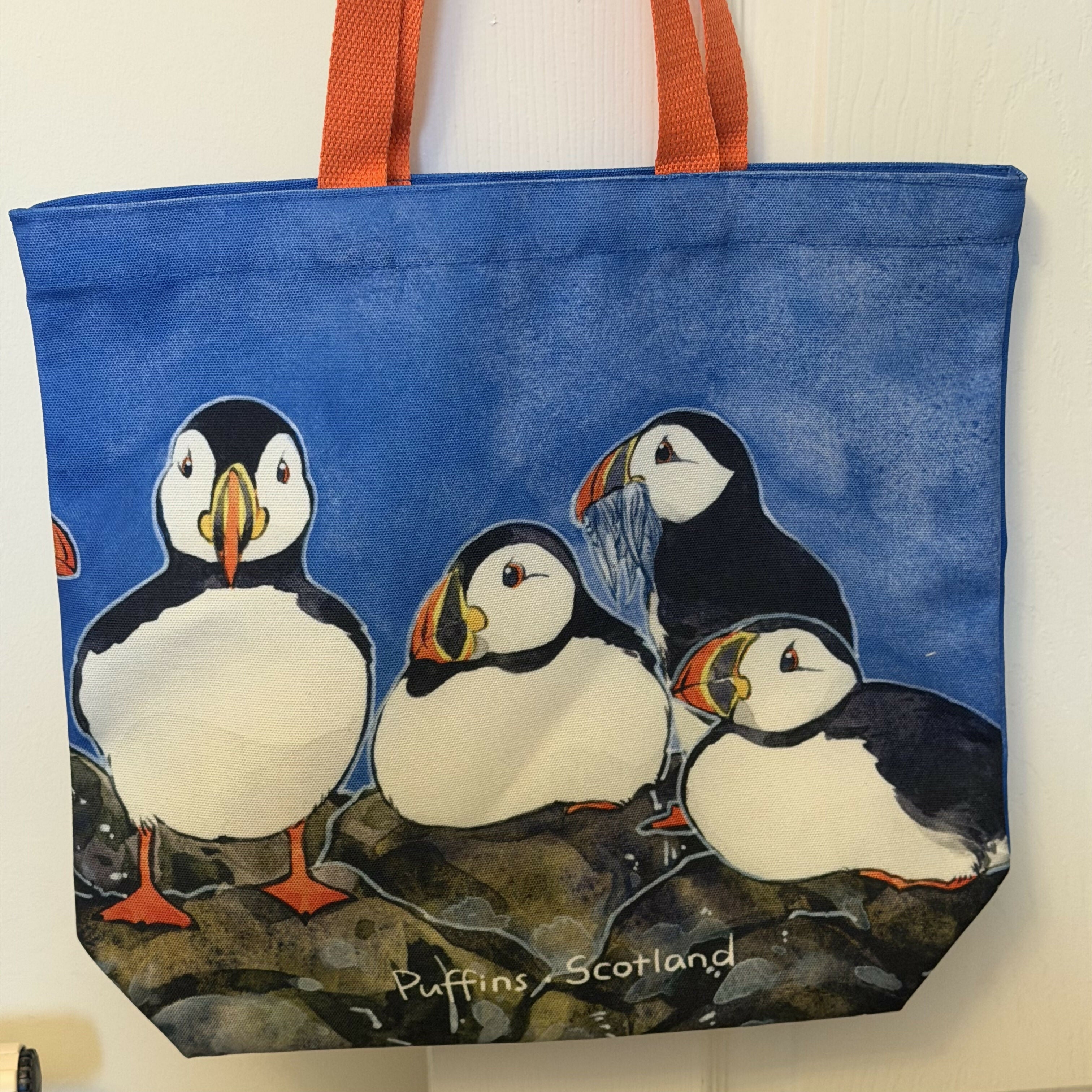 Tote bag - puffin