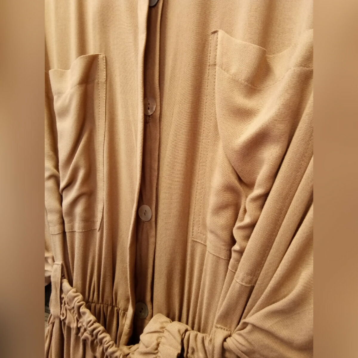 ADELAIDE BATWING MAXI SHIRT DRESS