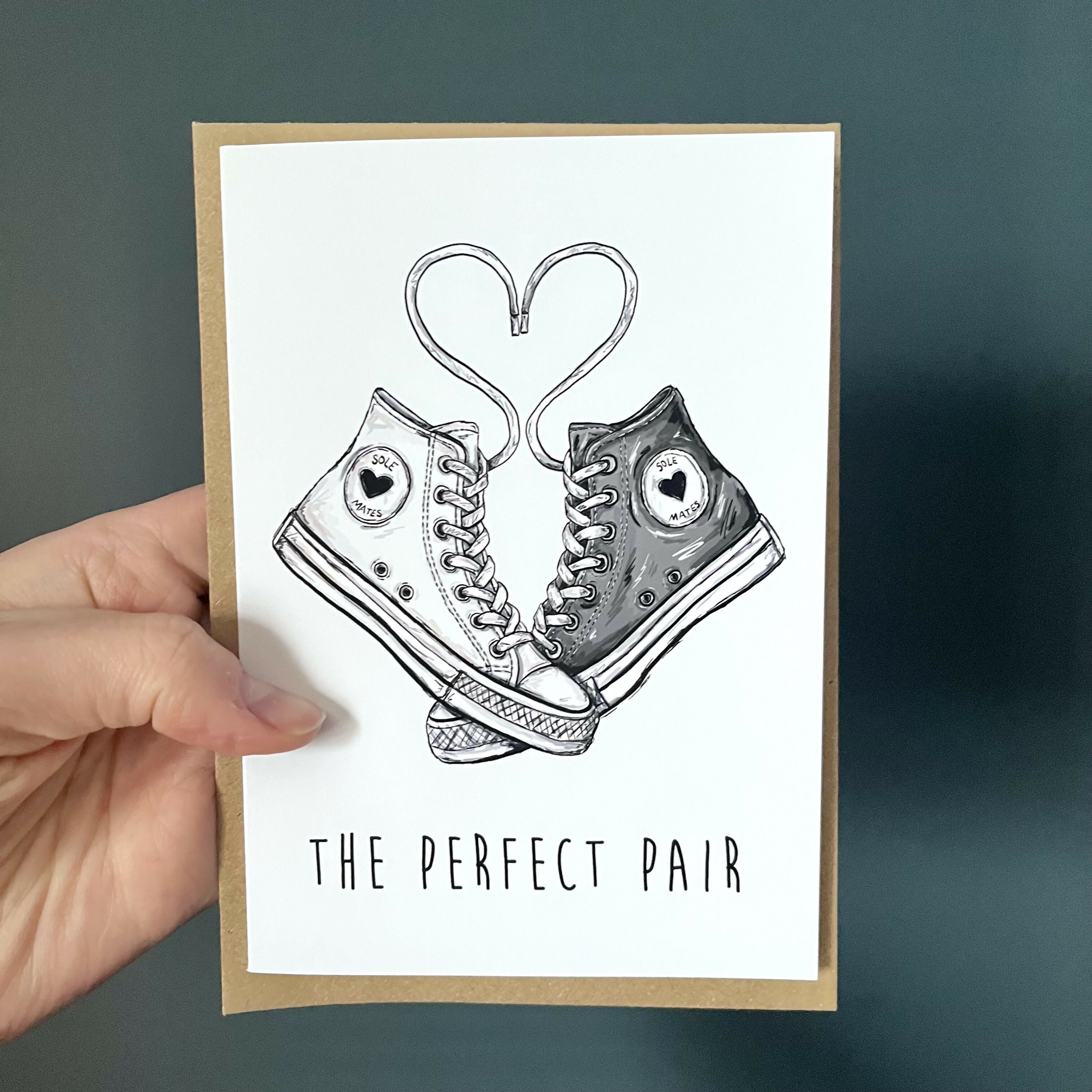 Perfect Pair Greetings Card
