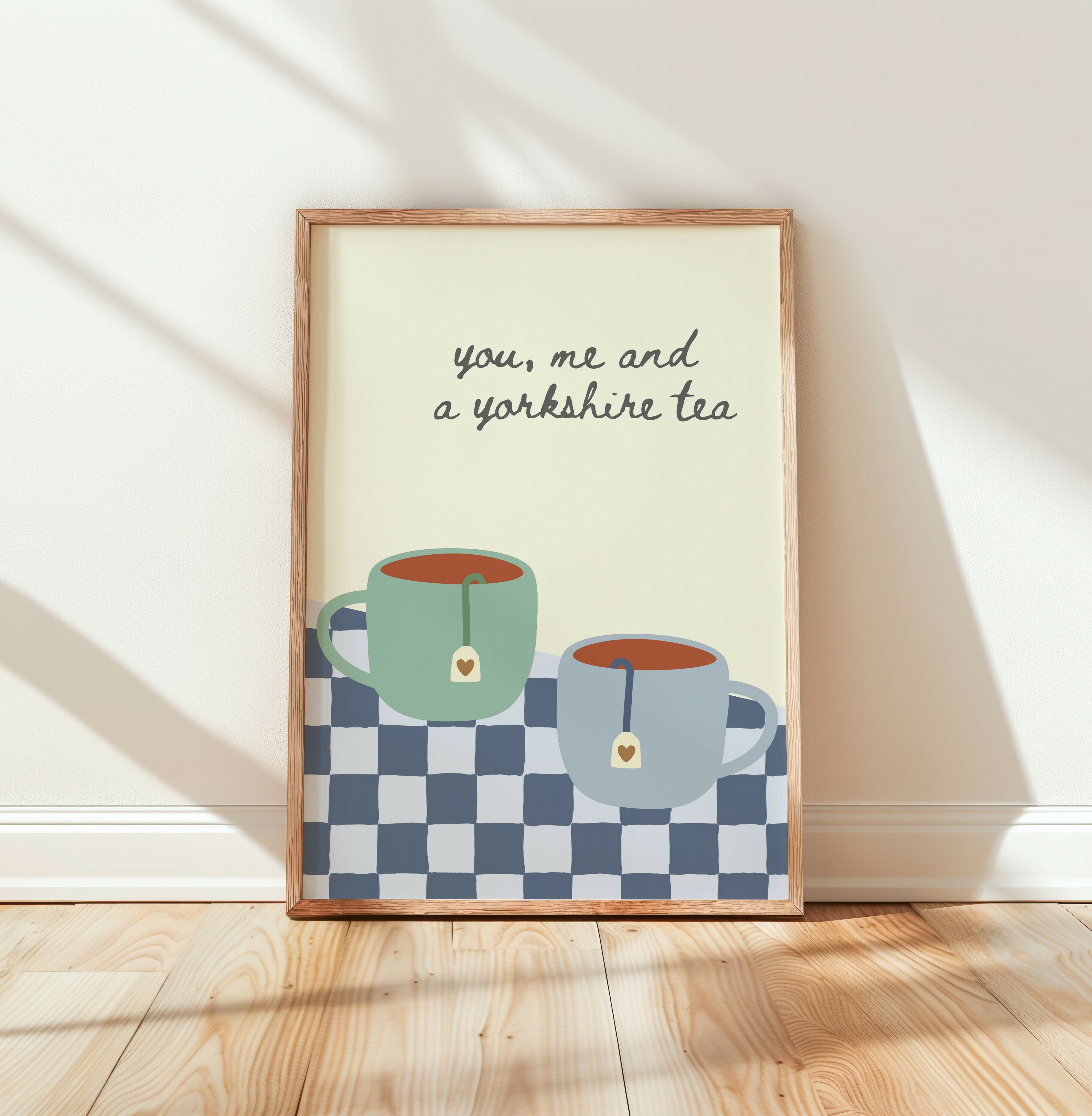 You, Me & A Yorkshire Tea Print
